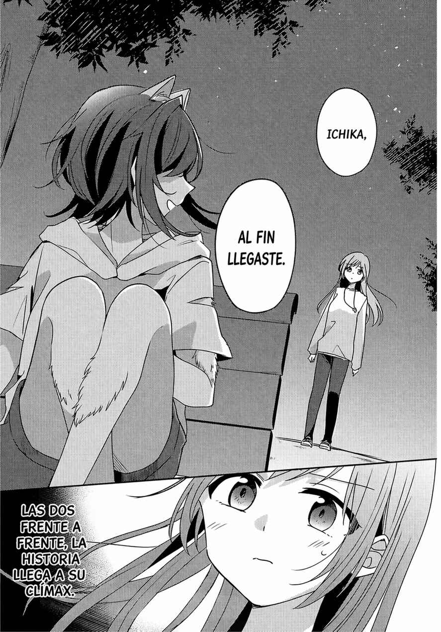 Osananajimi wa, Nyaa to Naite Skirt no Naka Chapter 12 - Page 32