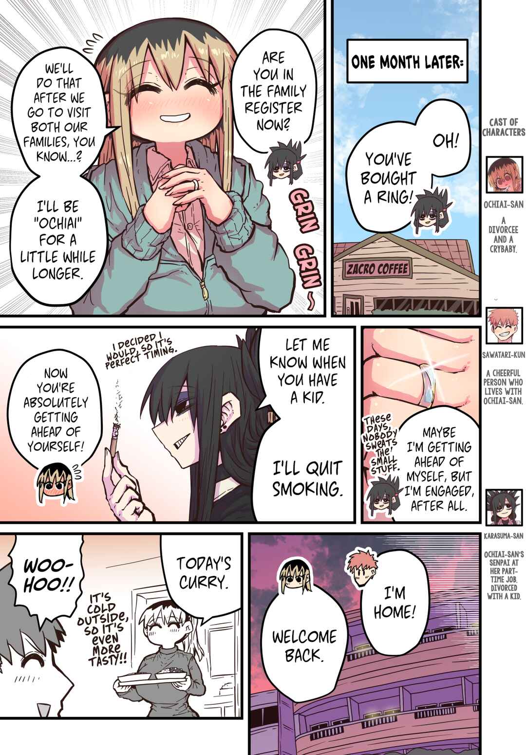 Batsuichi de Nakimushi na Otonarisan Chapter 29 - Page 1