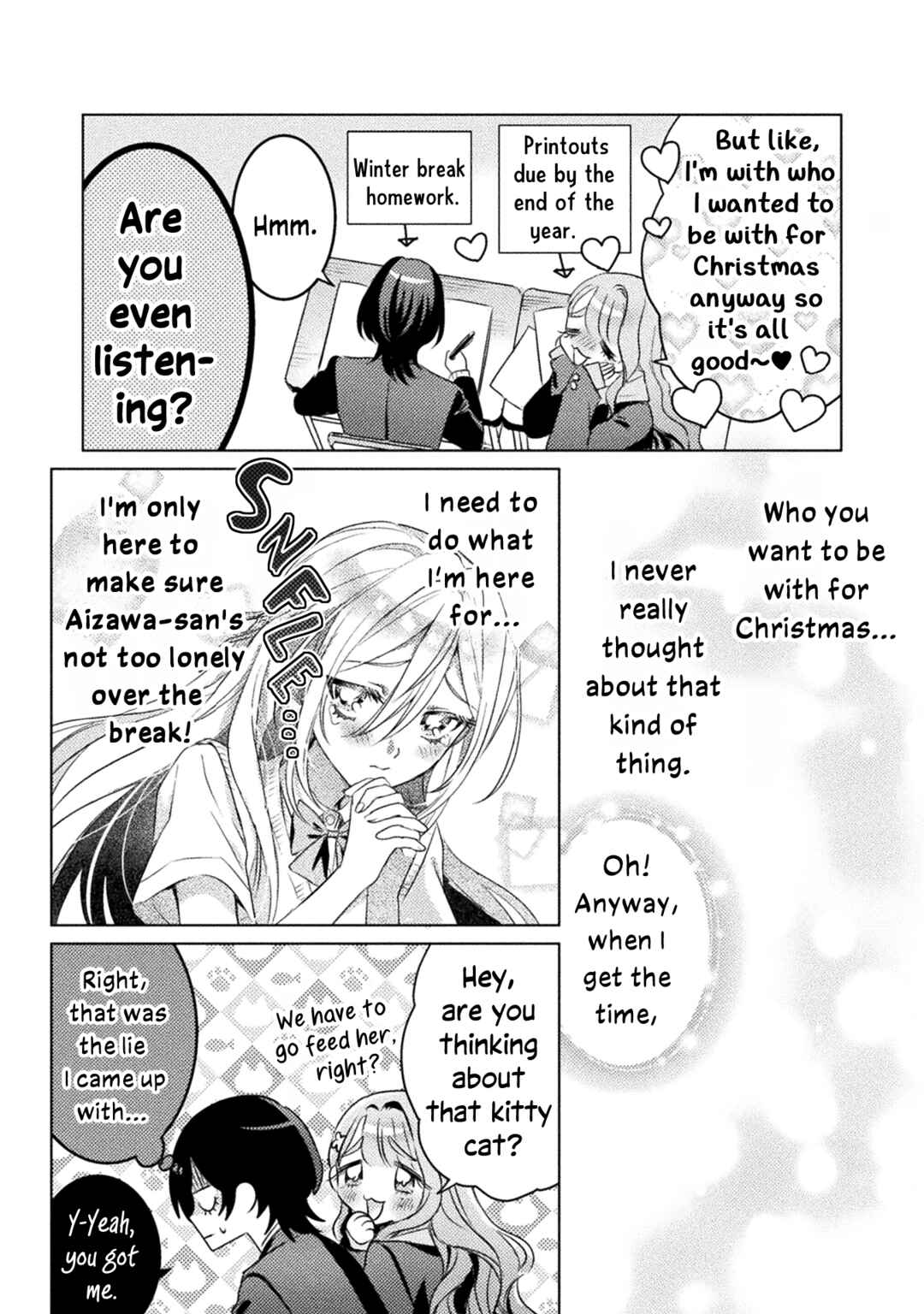 Mietemasu yo! Aizawa-san Chapter 23 - Page 3