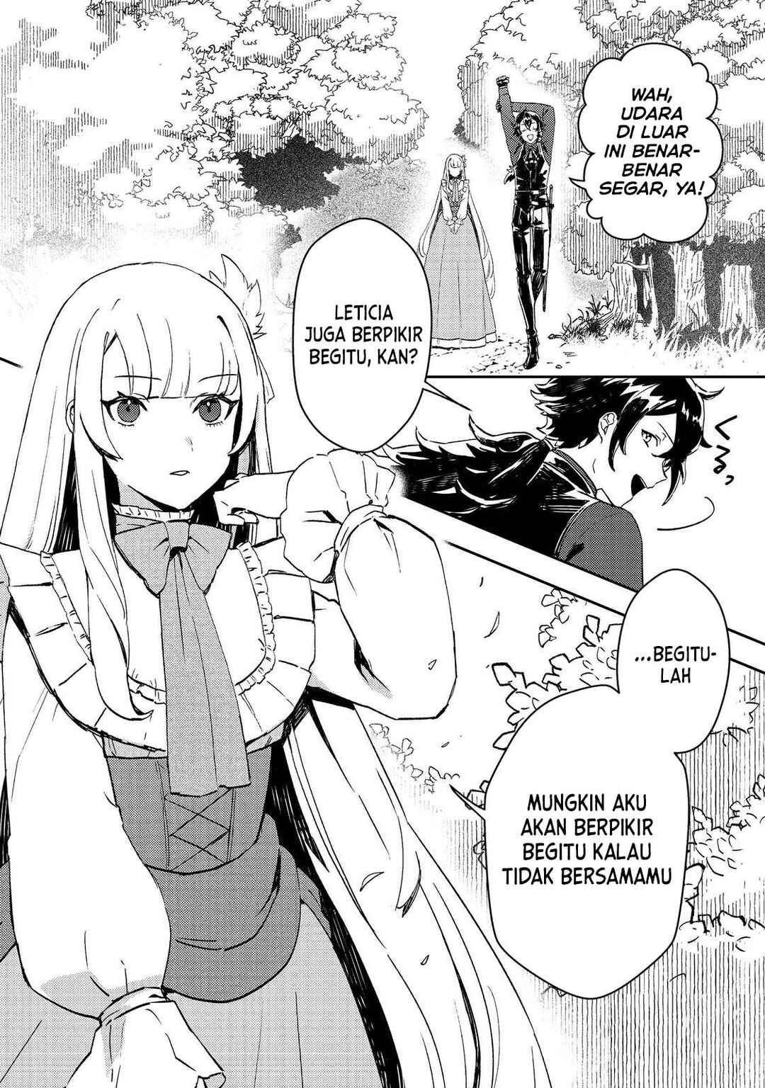 Taidana Akuyaku Kizoku no Ore ni, Kon'yaku Haki Sareta Akuyaku Reijou ga Totsuidara Saikyou no Fuufu ni Narimashita Chapter 3 - Page 1