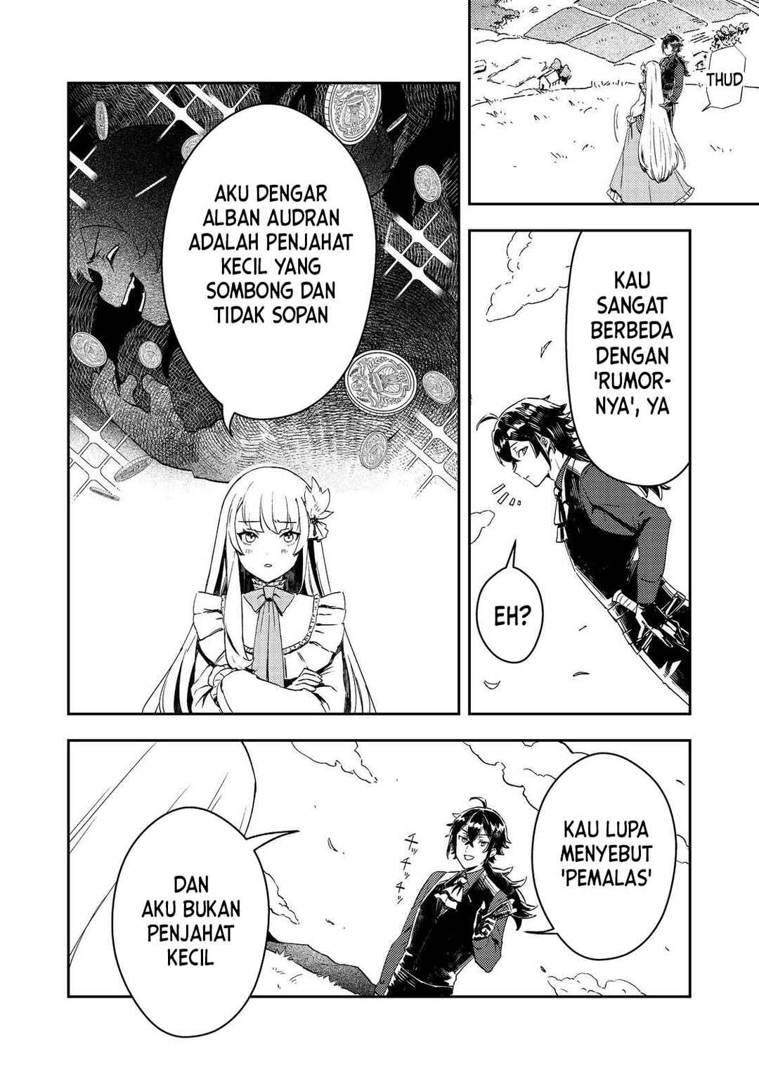 Taidana Akuyaku Kizoku no Ore ni, Kon'yaku Haki Sareta Akuyaku Reijou ga Totsuidara Saikyou no Fuufu ni Narimashita Chapter 3 - Page 8