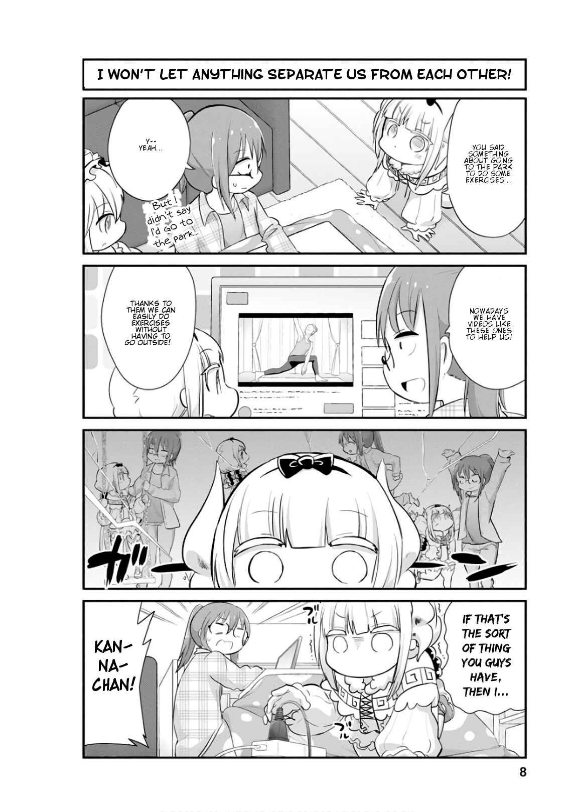 Kobayashi-san Chi no Maid Dragon - Kanna no Nichijou Chapter 51 - Page 8
