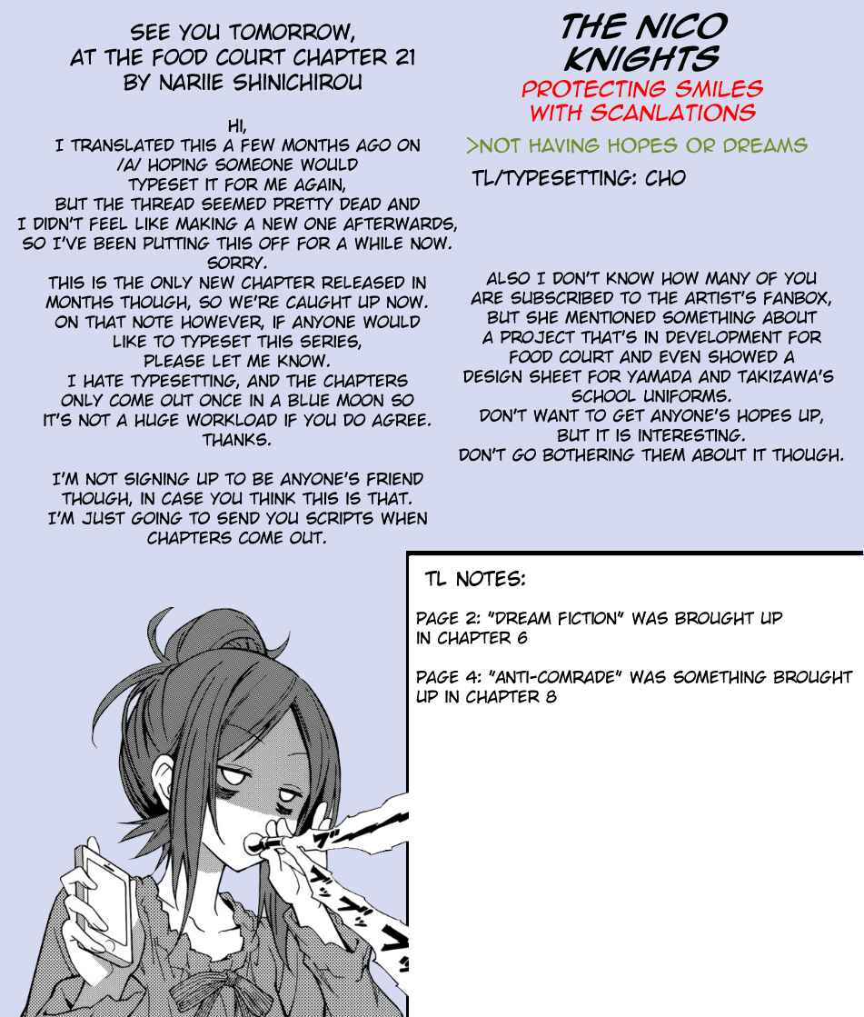 See You Tomorrow at the Food Court Chapter 21 - Page 11