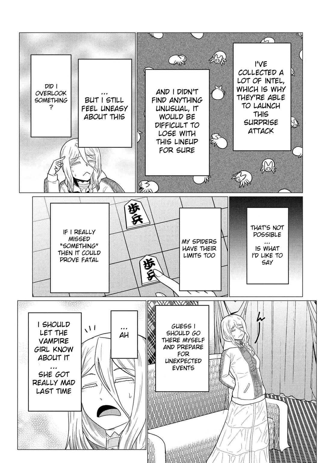Kumo desu ga, Nani ka? Chapter 77.1 - Page 5