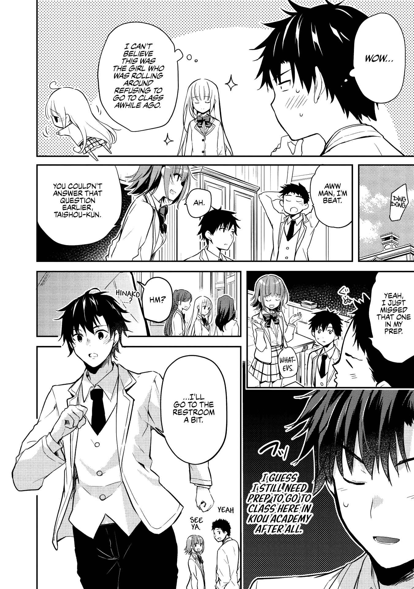 Saijo no Osewa - Takane no Hana-darake na Meimonkou de, Gakuin Ichi no Ojousama (Seikatsu Nouryoku Kaimu) wo Kagenagara Osewa Suru koto ni narimashita Chapter 5 - Page 2