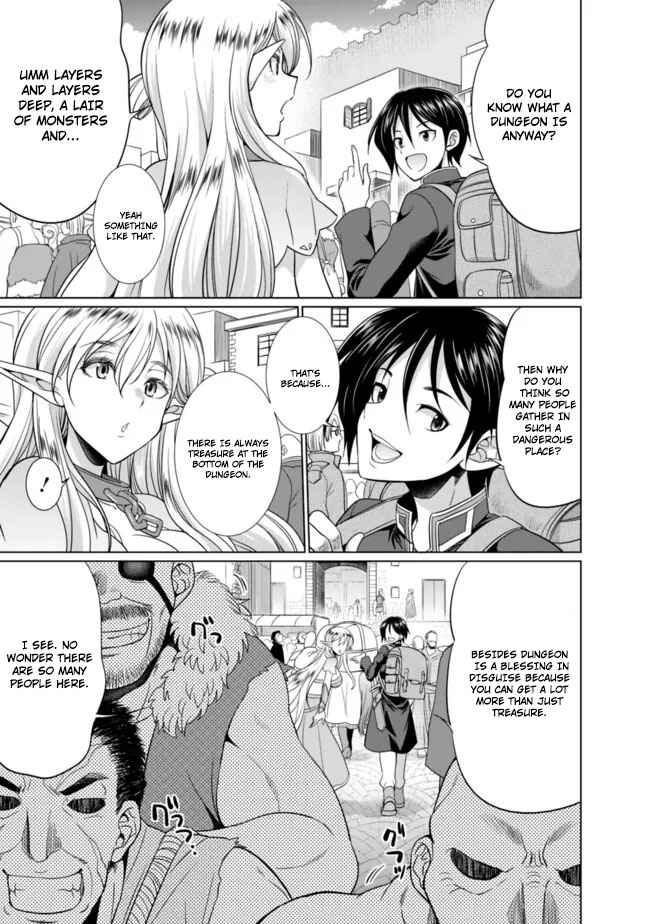 Elf Dorei to Kizuku Dungeon Harem - Isekai de Netotte Nakama o Fuyashimasu Chapter 1.1 - Page 12