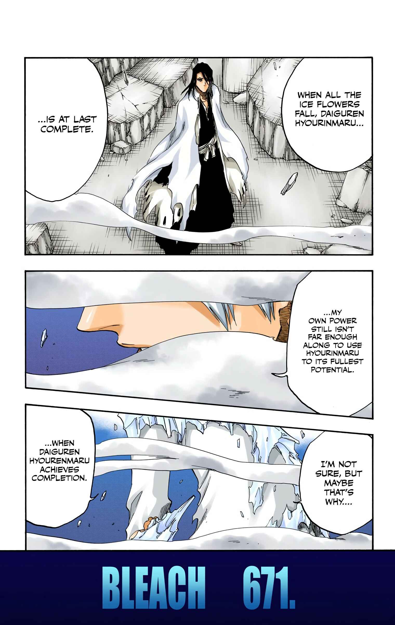 Bleach (Official Colored) Chapter 671 - Page 1
