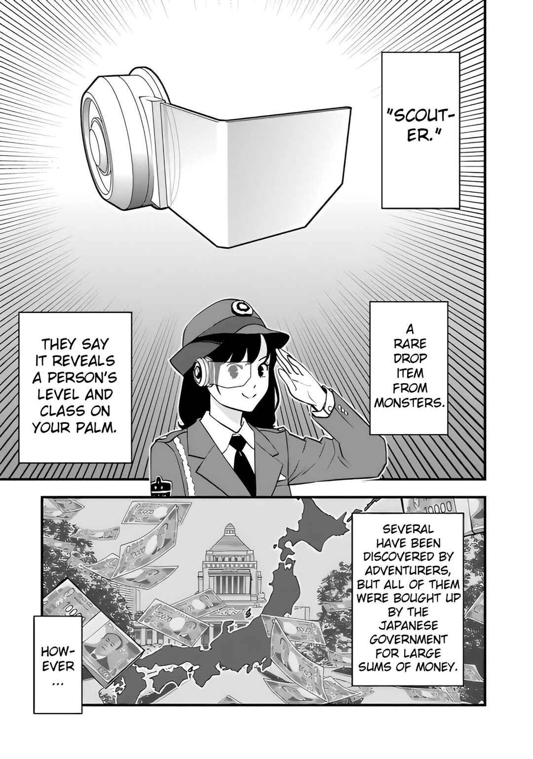 Isekai-gaeri no Yuusha wa, Dungeon ga Shutsugen Shita Genjitsu Sekai de, Influencer ni Natte Kane o Kasegimasu! Chapter 3 - Page 3