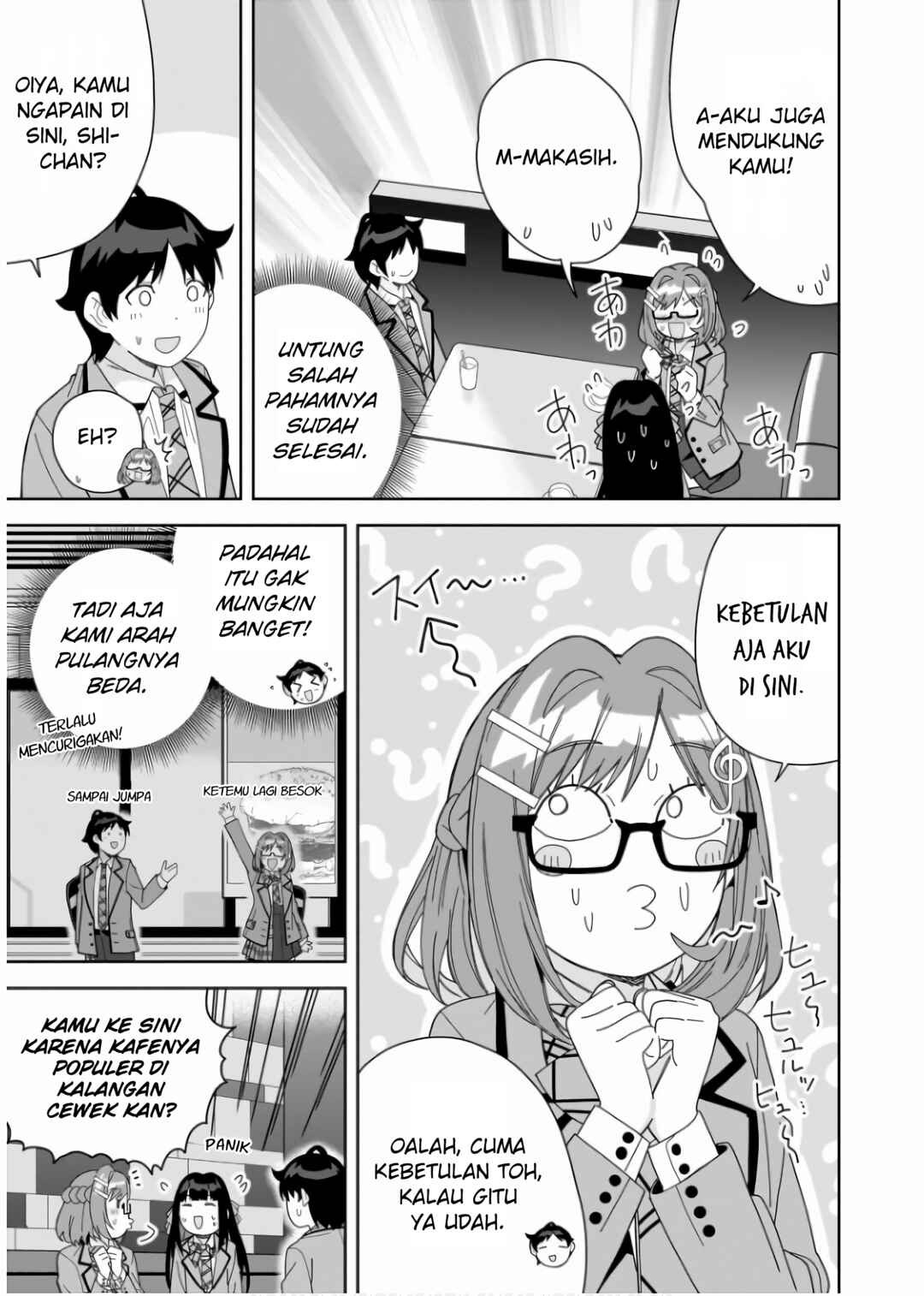 Classmate no Moto Idol ga, Tonikaku Kyodou Fushin nandesu. Chapter 9 - Page 3