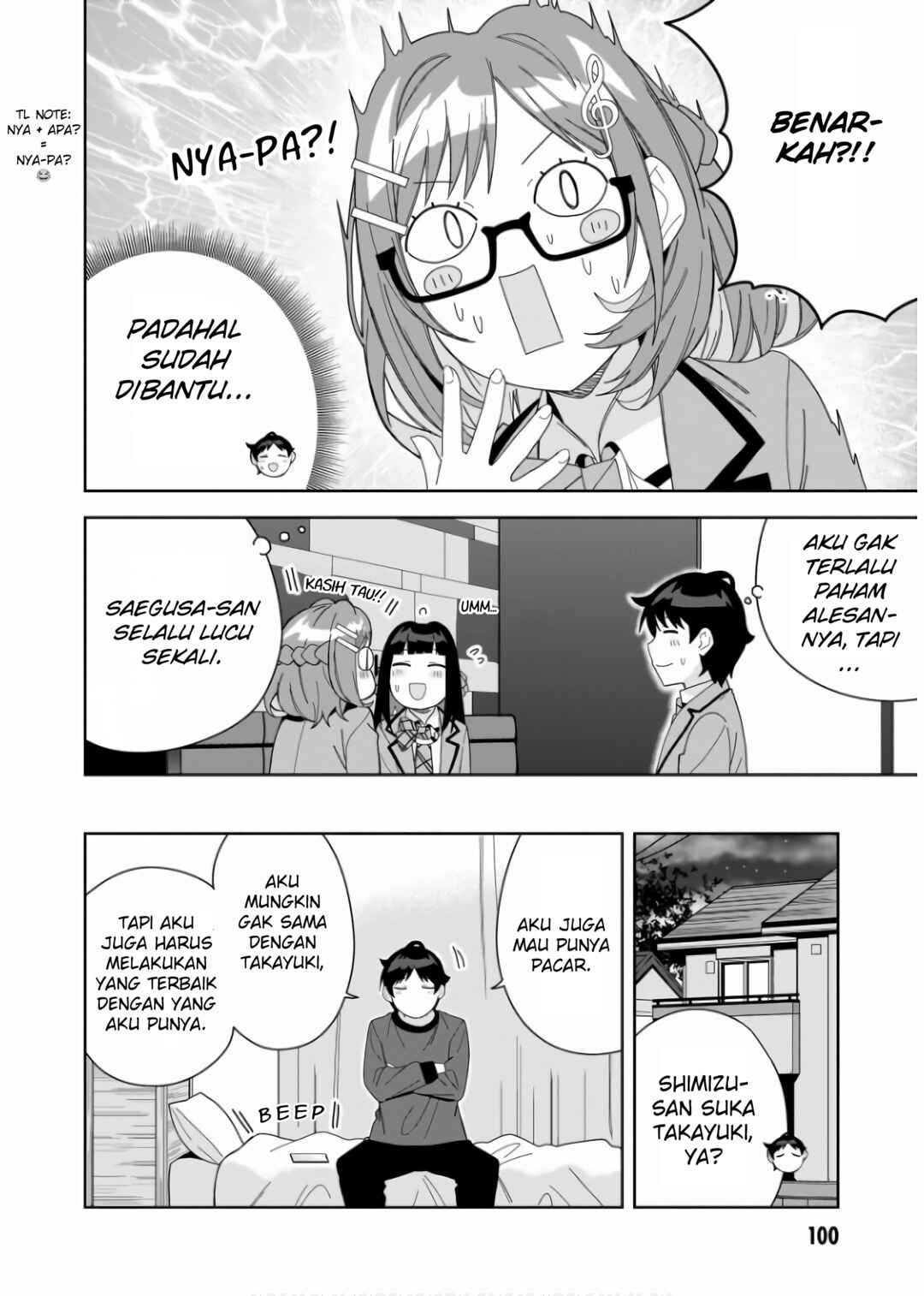 Classmate no Moto Idol ga, Tonikaku Kyodou Fushin nandesu. Chapter 9 - Page 4
