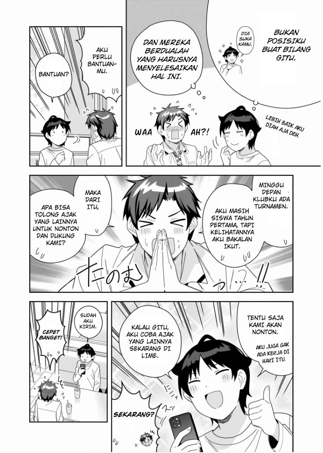 Classmate no Moto Idol ga, Tonikaku Kyodou Fushin nandesu. Chapter 9 - Page 8