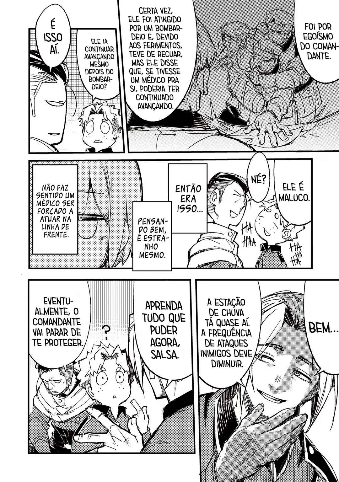 TS Eiseihei-san no Senjou Nikki Chapter 5 - Page 9