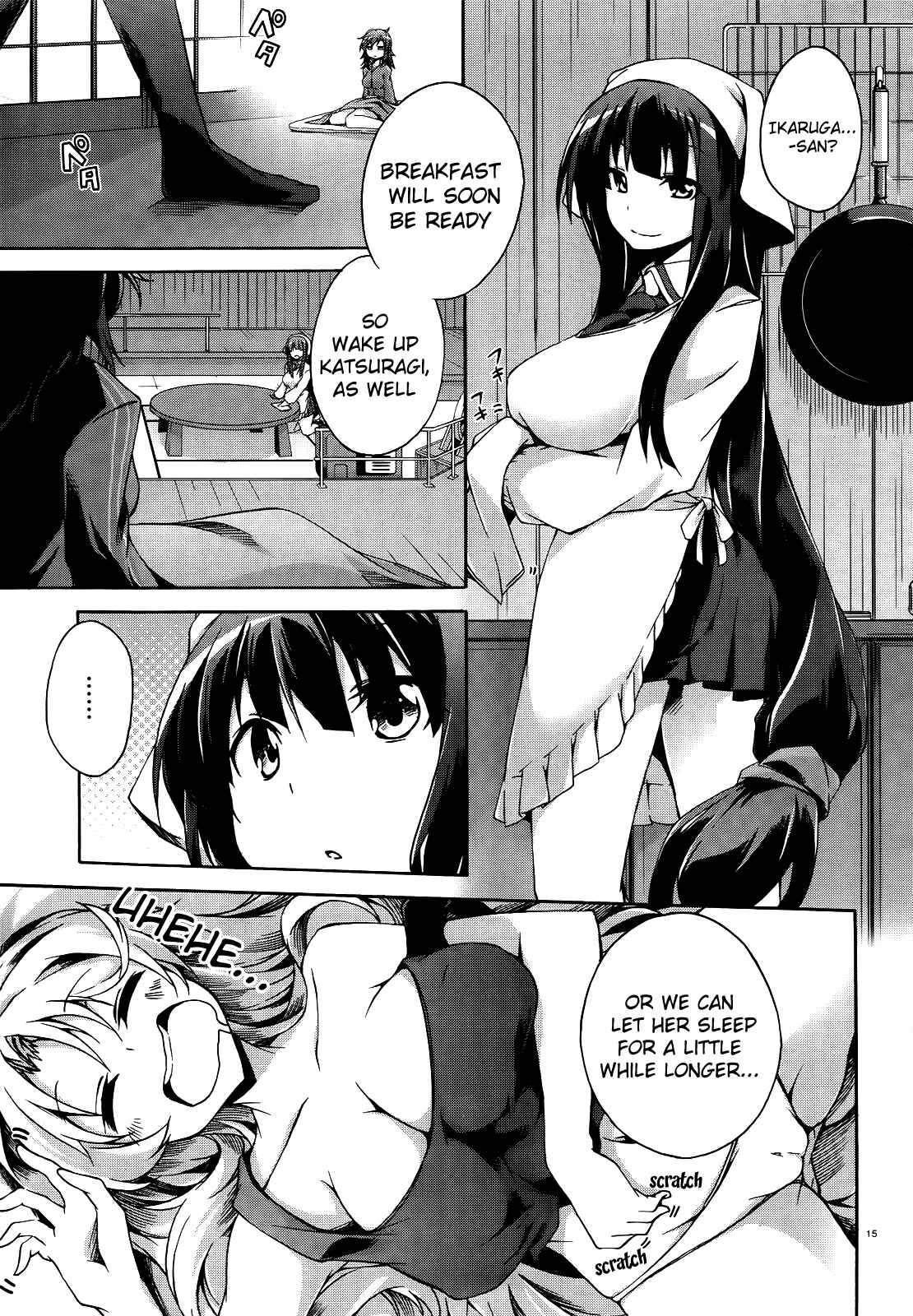 Senran Kagura - Shoujotachi no Shinei Chapter 9 - Page 15