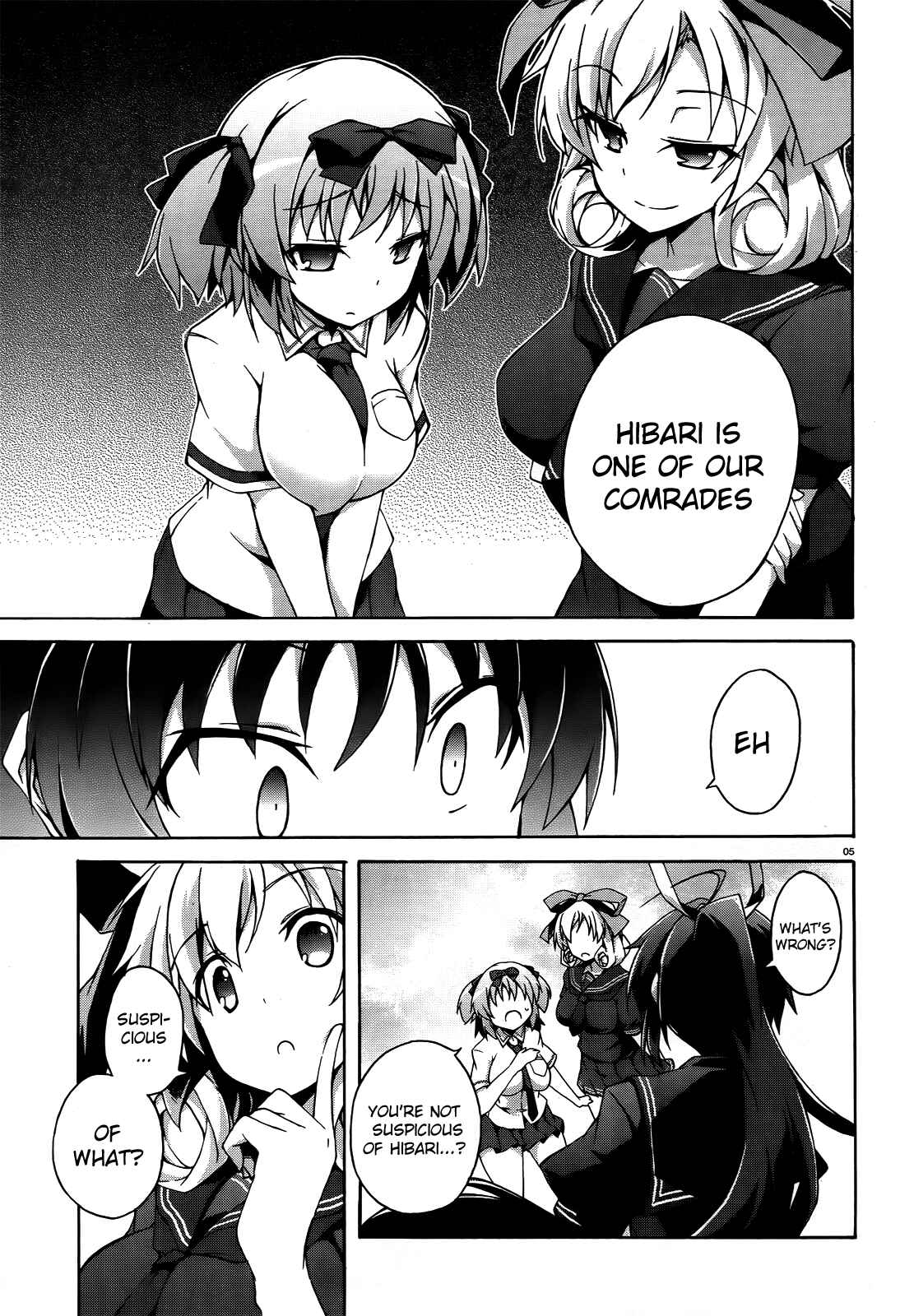 Senran Kagura - Shoujotachi no Shinei Chapter 9 - Page 5