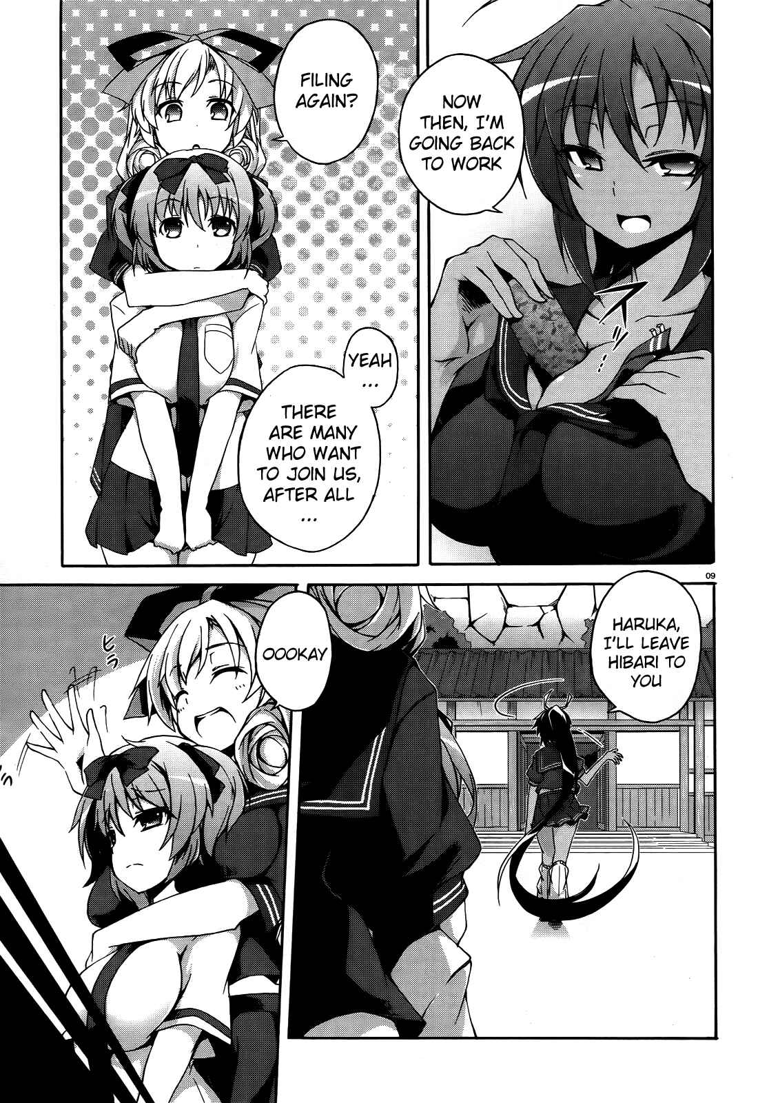 Senran Kagura - Shoujotachi no Shinei Chapter 9 - Page 9