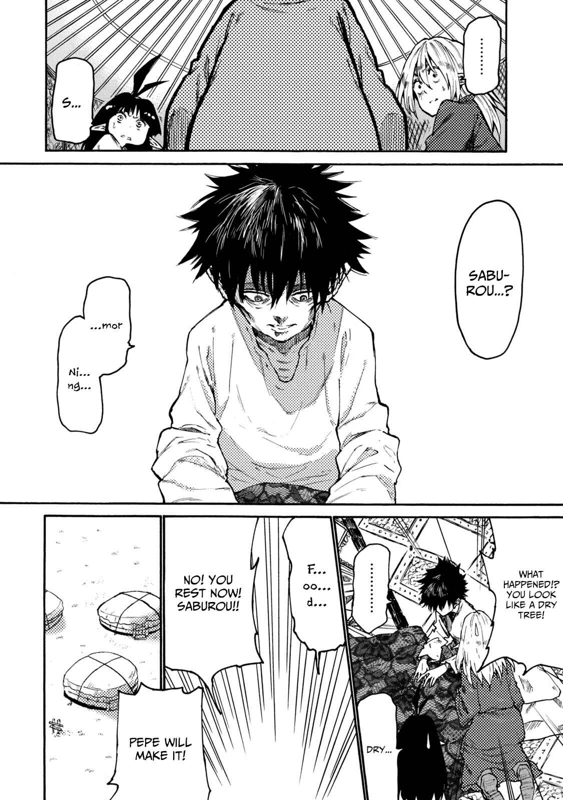 Mazumeshi Elf to Yuuboku gurashi Chapter 34 - Page 6