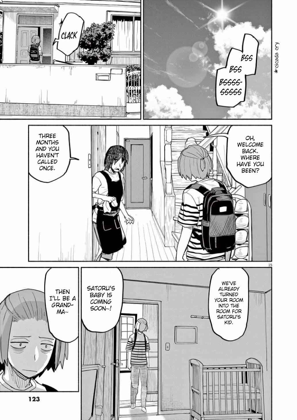 Kaii to Otome to Kamikakushi Chapter 59 - Page 15