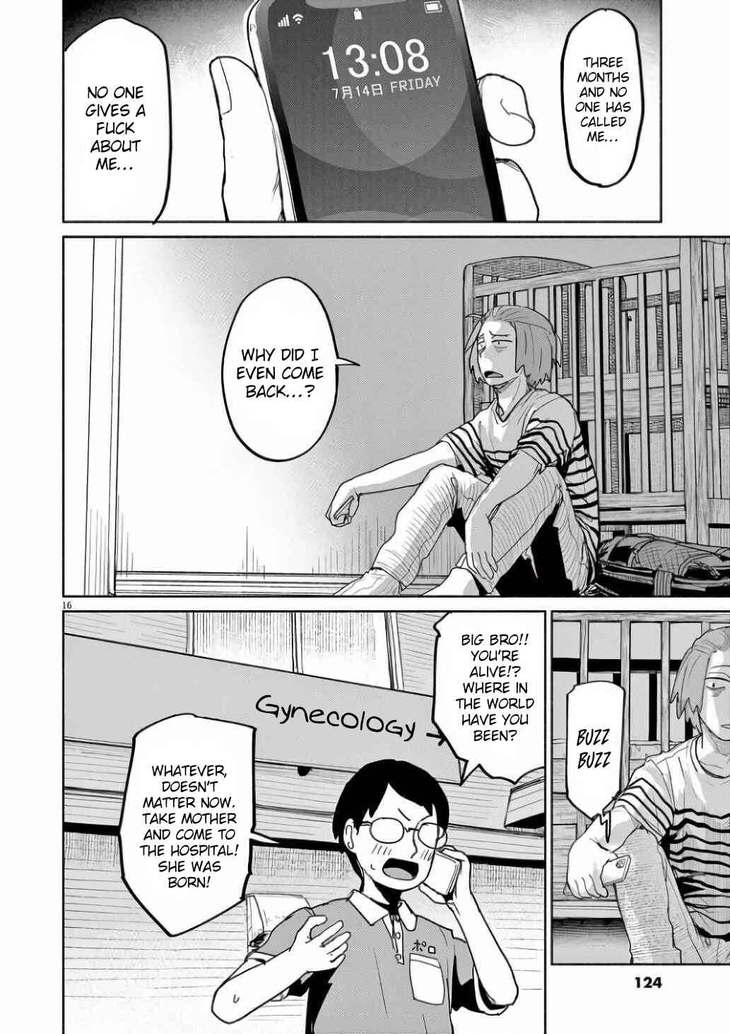 Kaii to Otome to Kamikakushi Chapter 59 - Page 16