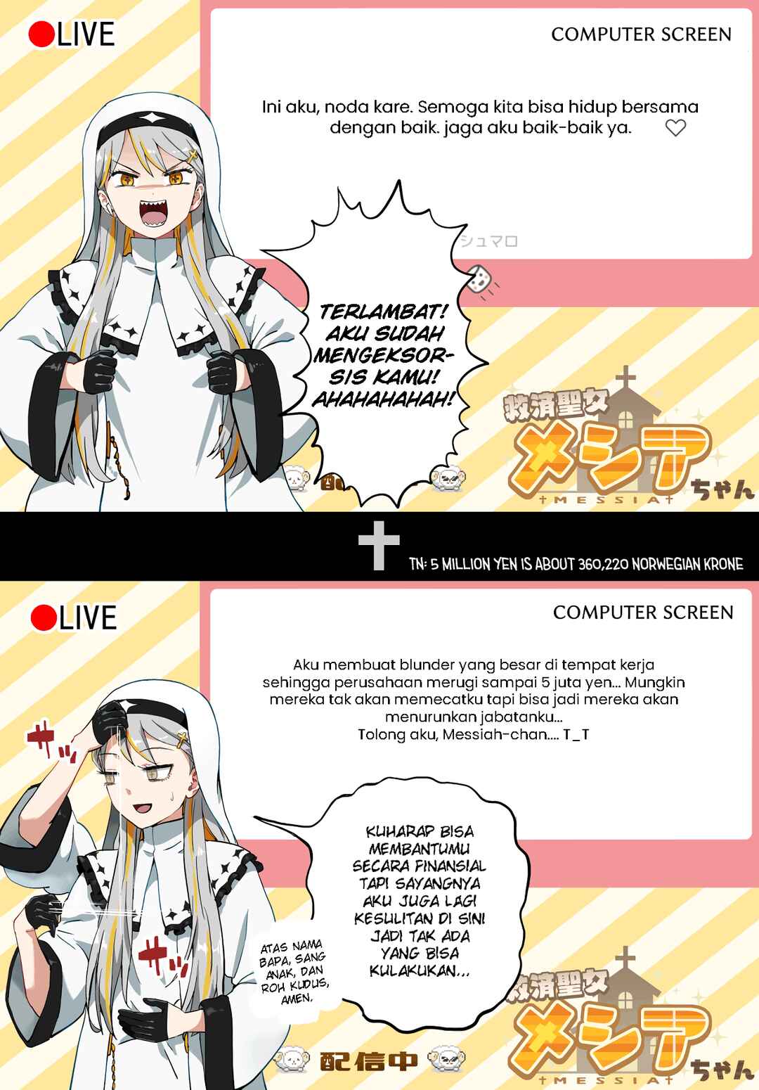 Kyuusai Kei Vtterer ✟ Messiah-chan Chapter 8 - Page 3