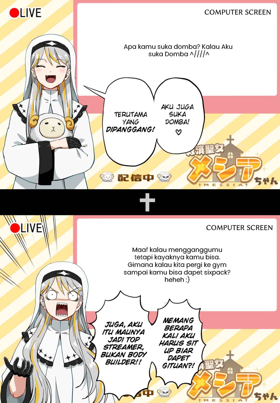 Kyuusai Kei Vtterer ✟ Messiah-chan Chapter 8 - Page 4
