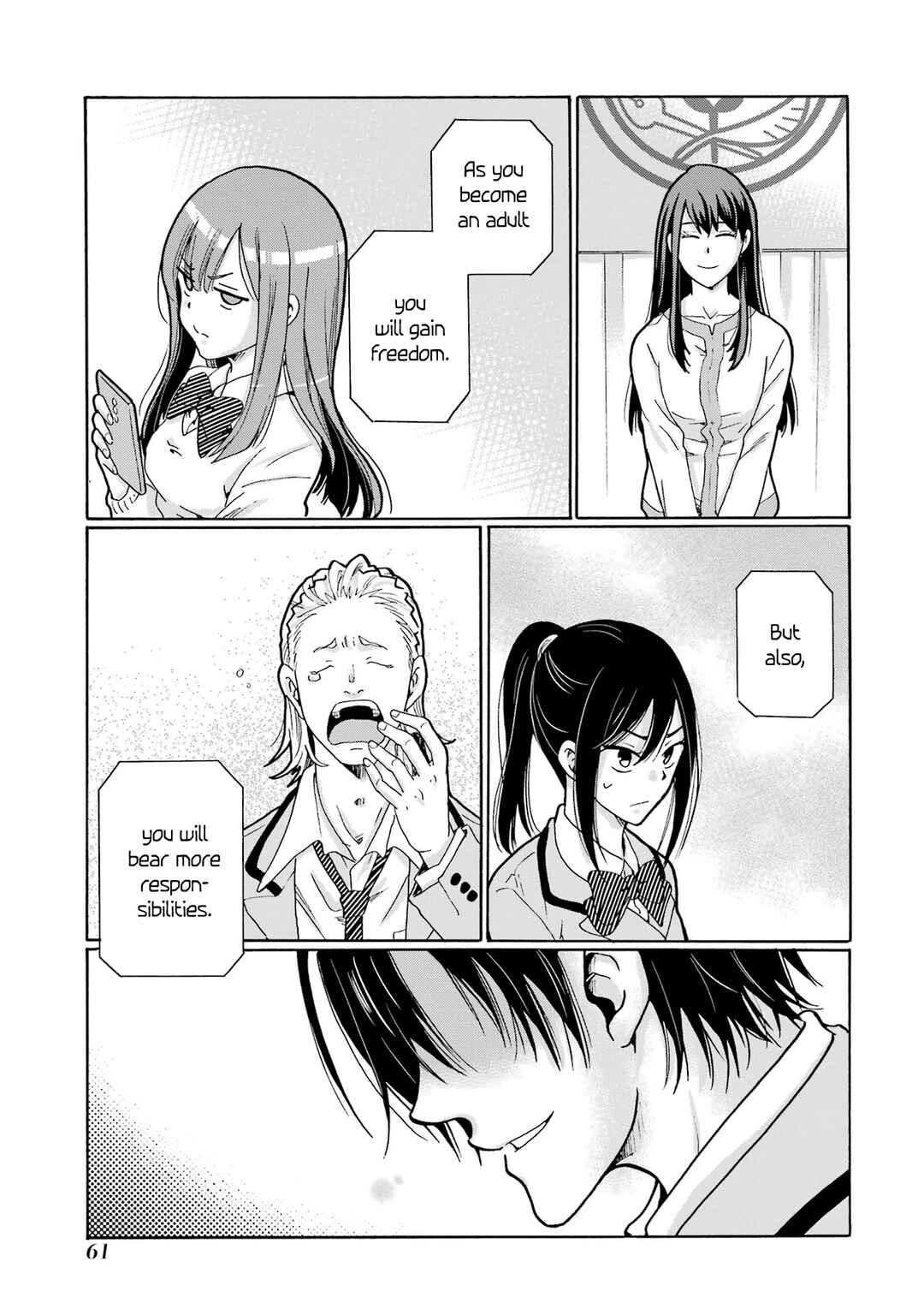 Sensei, Bokutachi wa Koroshiteimasen. Chapter 1 - Page 62