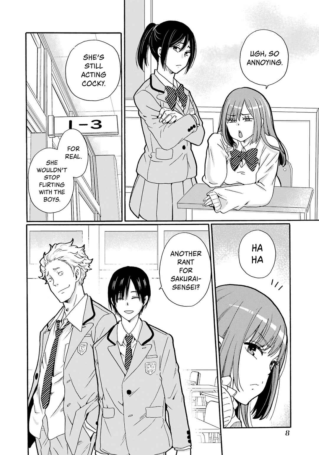 Sensei, Bokutachi wa Koroshiteimasen. Chapter 1 - Page 9