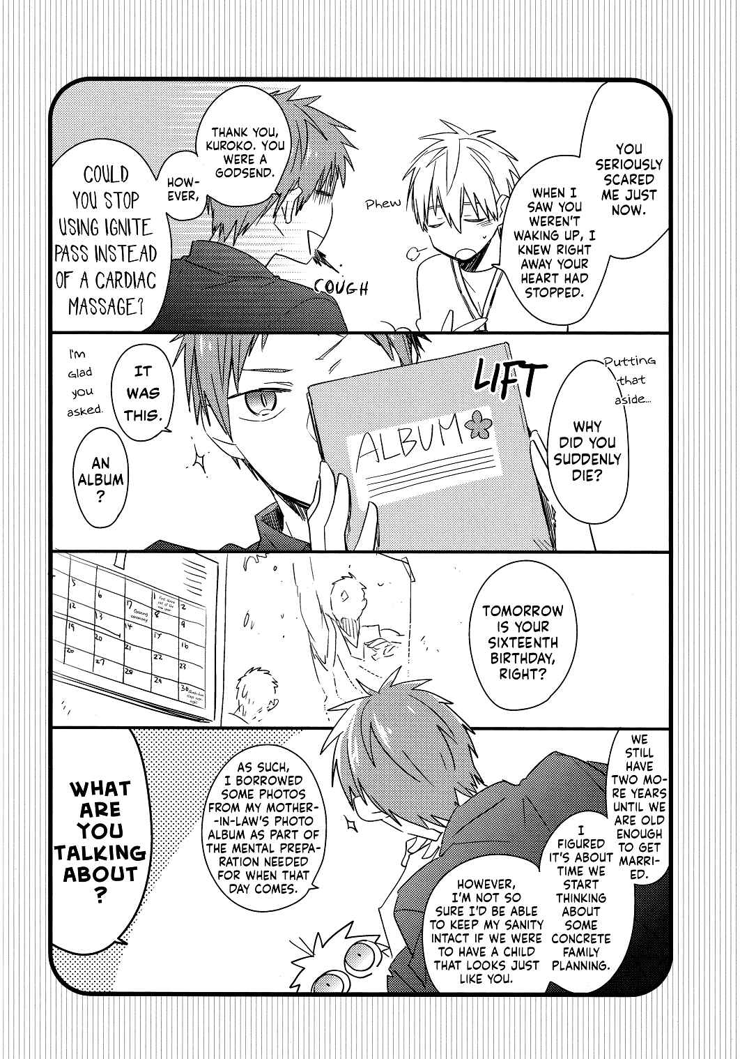 Kuroko no Basket - Mirai no Eve (Doujinshi) Chapter ? - Page 6