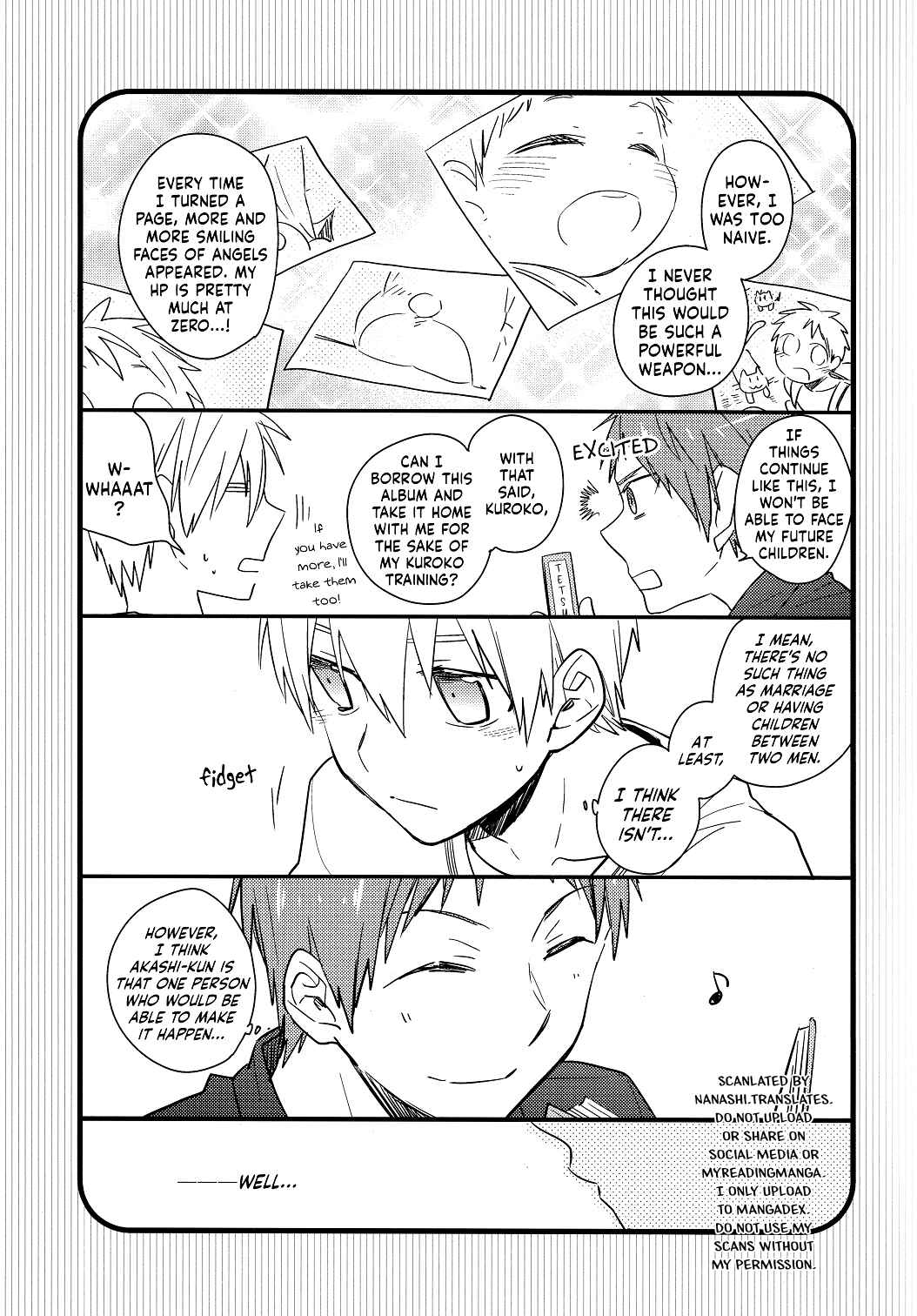 Kuroko no Basket - Mirai no Eve (Doujinshi) Chapter ? - Page 7
