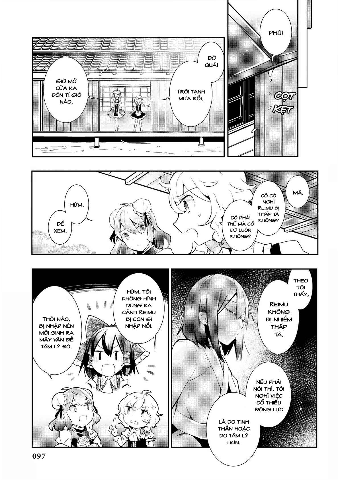 Touhou Ibara Kasen ~ Wild and Horned Hermit. Chapter 34 - Page 9