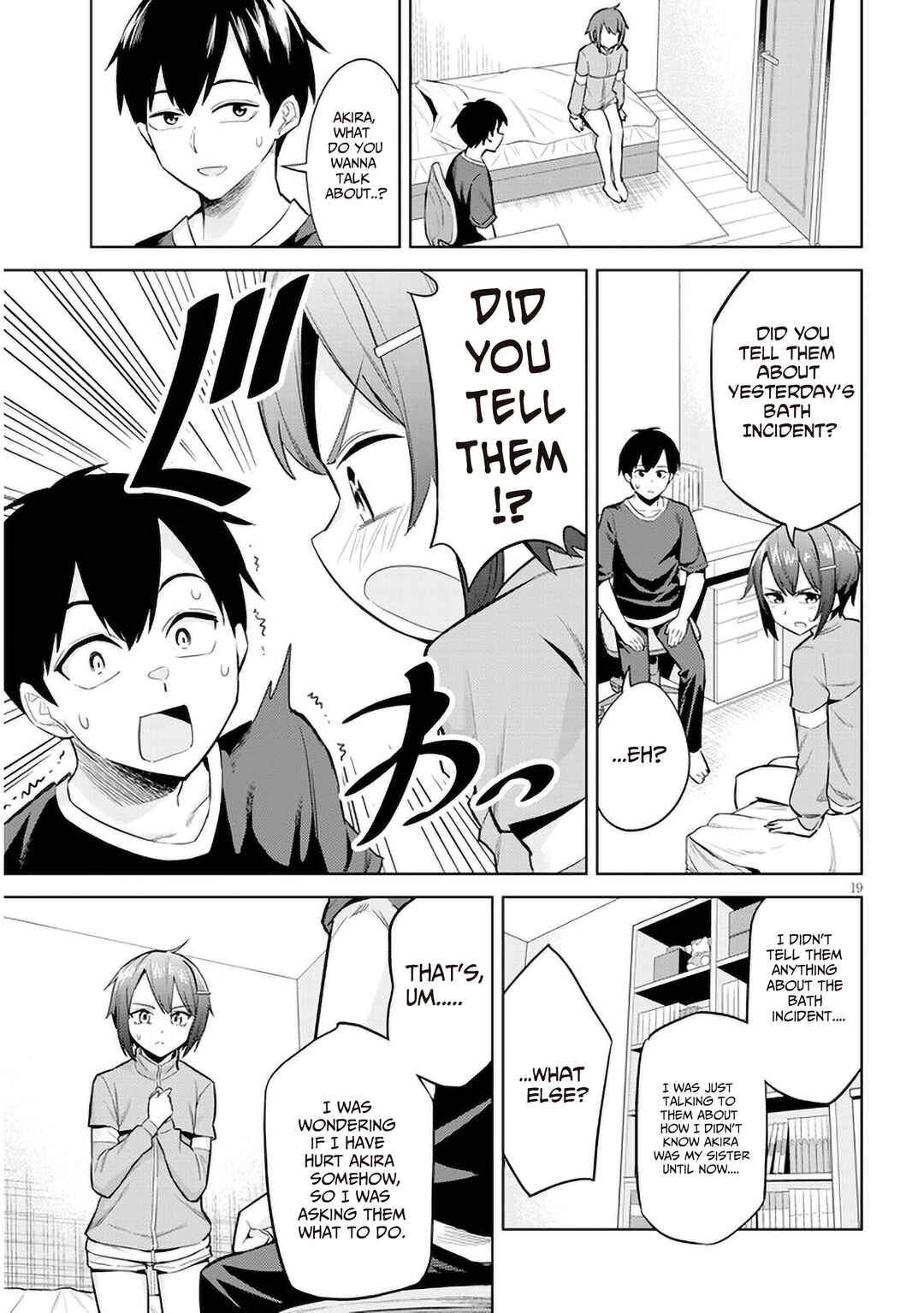 Jitsu wa Imouto deshita. ~Saikin Dekita Giri no Otouto no Kyorikan ga Yatara Chikai Wake~ Chapter 5 - Page 19