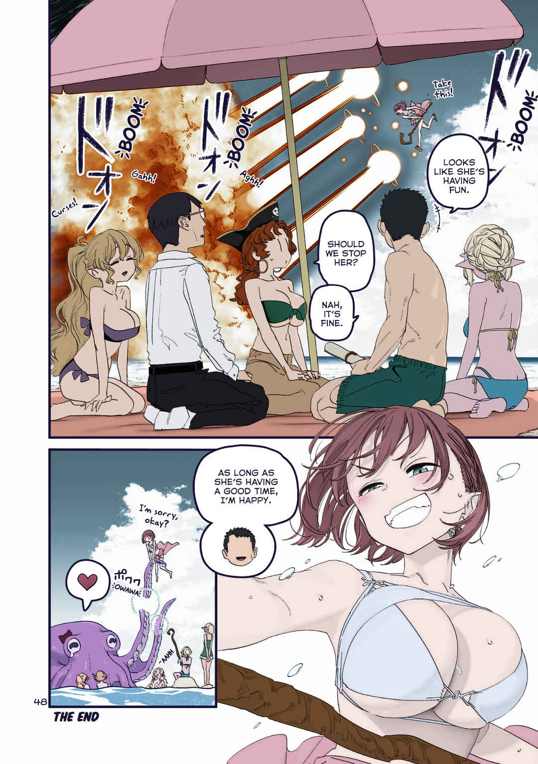 Getsuyoubi no Tawawa (Twitter Webcomic) (Fan Colored) Chapter 51 - Page 12