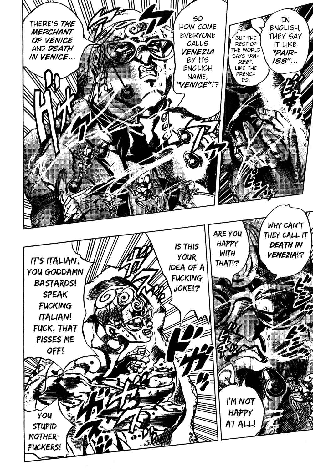 JoJo no Kimyou na Bouken: Part 5 - Ougon no Kaze Chapter 70 - Page 6