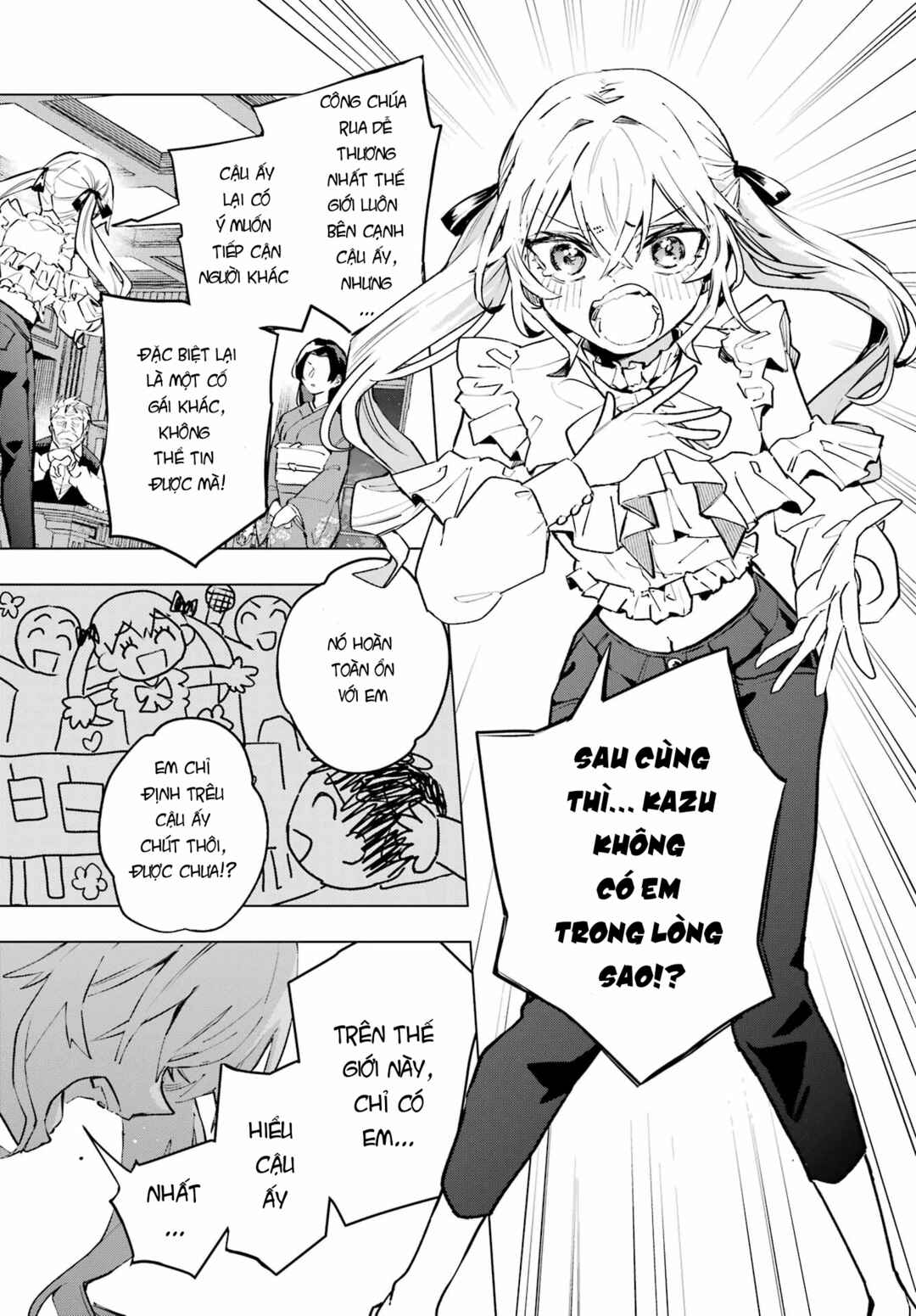 Anta to Osananajimi tte dake demo Iya nanoni!: Zekkou kara Hajimaru S-kyuu Bishoujo to no Gakuen Nariagari Seikatsu Chapter 1 - Page 26