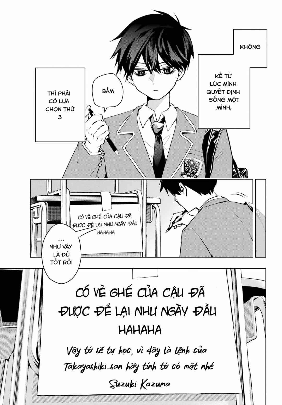 Anta to Osananajimi tte dake demo Iya nanoni!: Zekkou kara Hajimaru S-kyuu Bishoujo to no Gakuen Nariagari Seikatsu Chapter 1 - Page 37