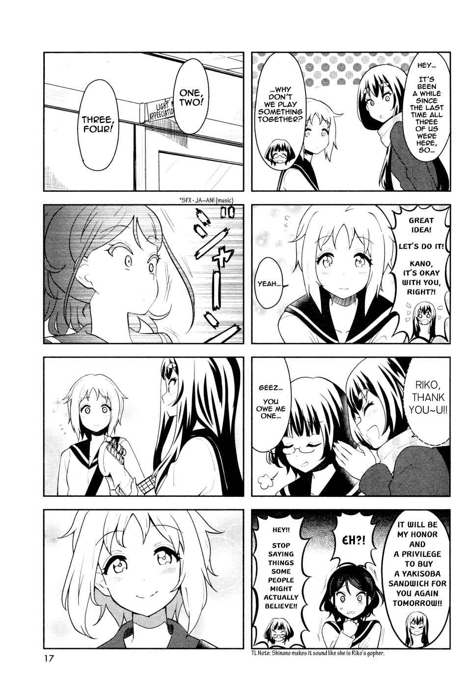 K-ON! Shuffle Chapter 17 - Page 5