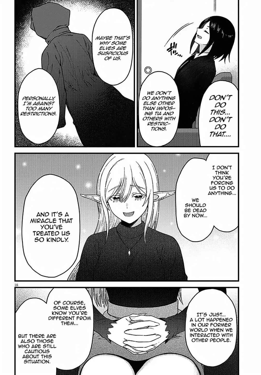 Isekai Kara Kita Elf to Tomo ni Sugosu Nichijou Chapter 3 - Page 18