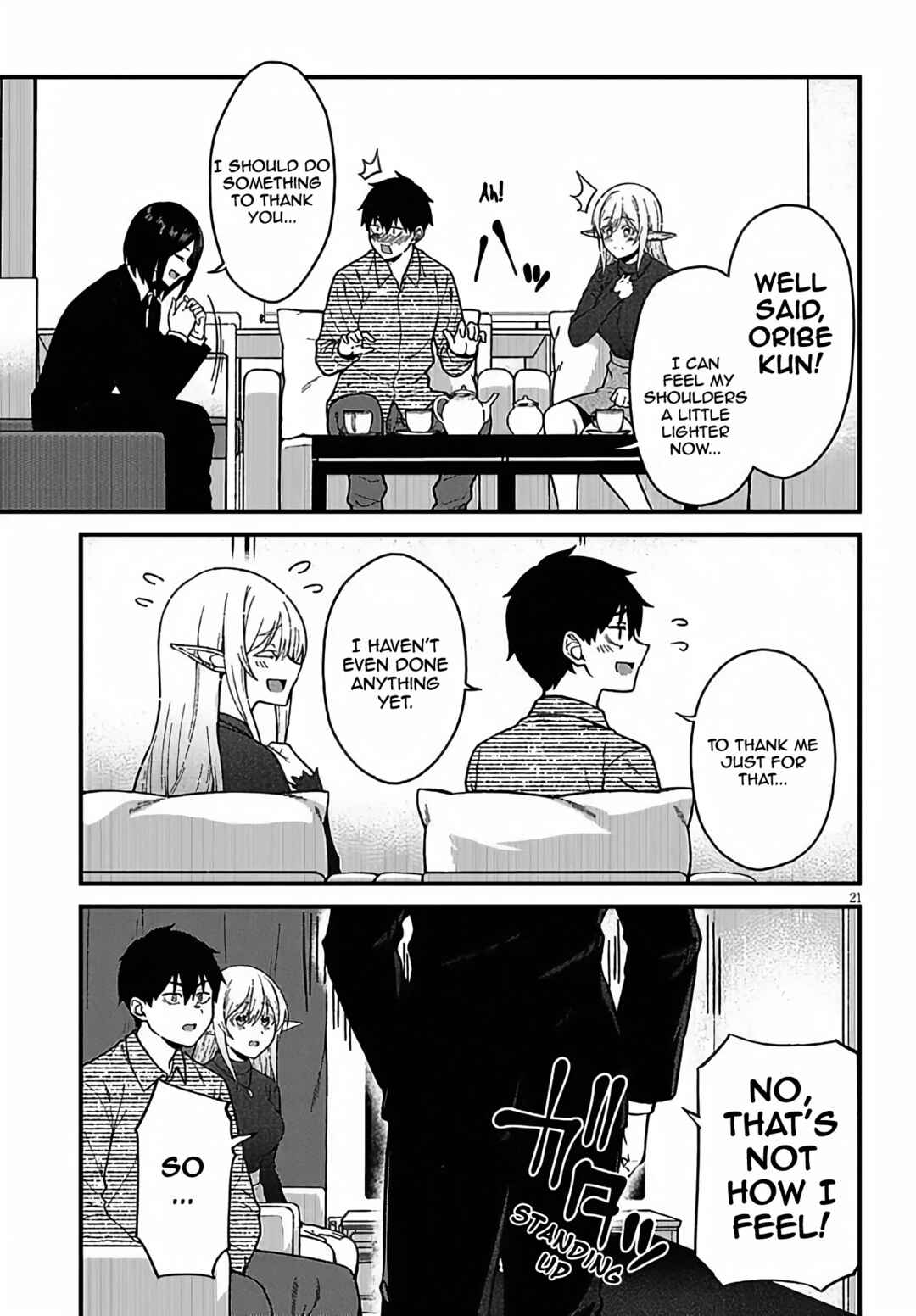 Isekai Kara Kita Elf to Tomo ni Sugosu Nichijou Chapter 3 - Page 21