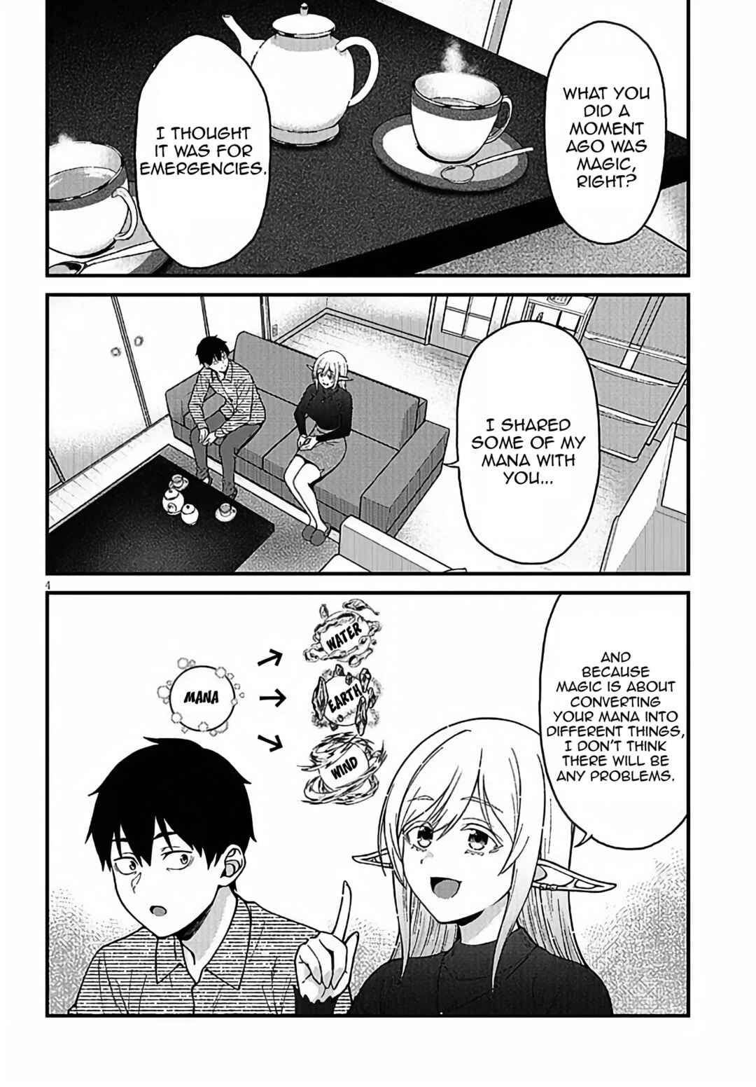 Isekai Kara Kita Elf to Tomo ni Sugosu Nichijou Chapter 3 - Page 4