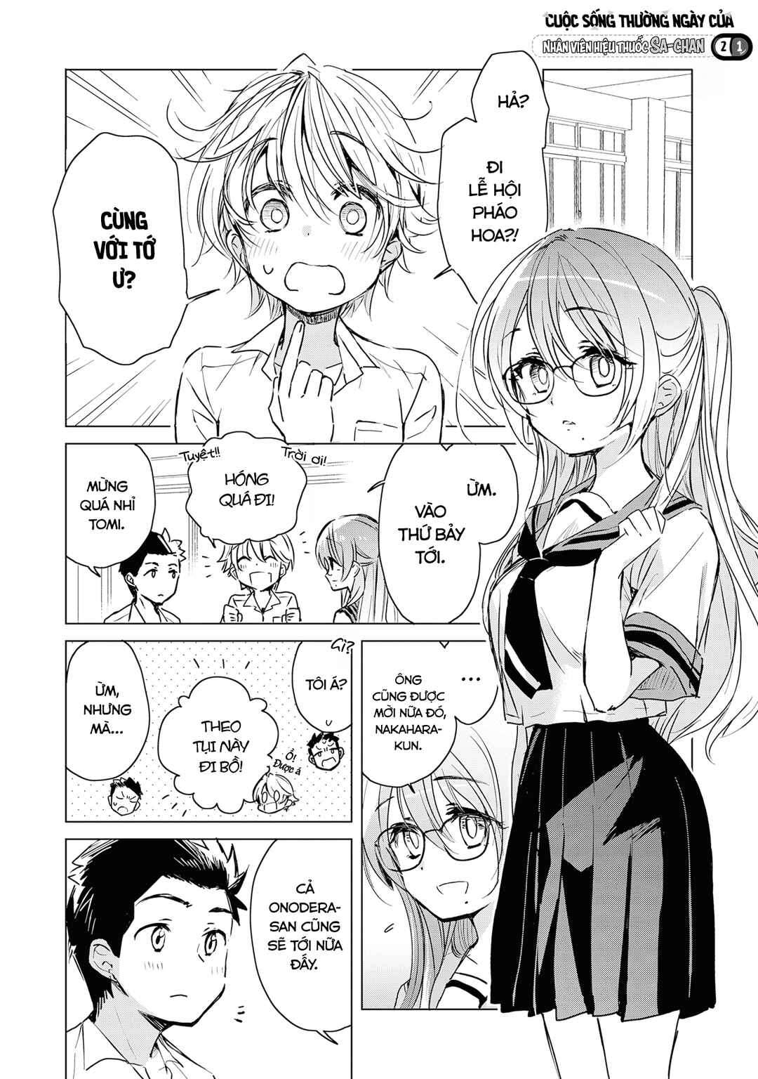 Drugstore Ten'in Sacchan no Nichijou Chapter 21 - Page 1