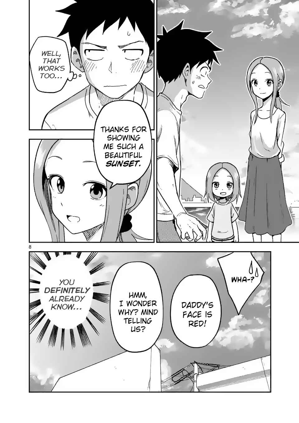 Karakai Jouzu no (Moto) Takagi-san Chapter 185 - Page 8