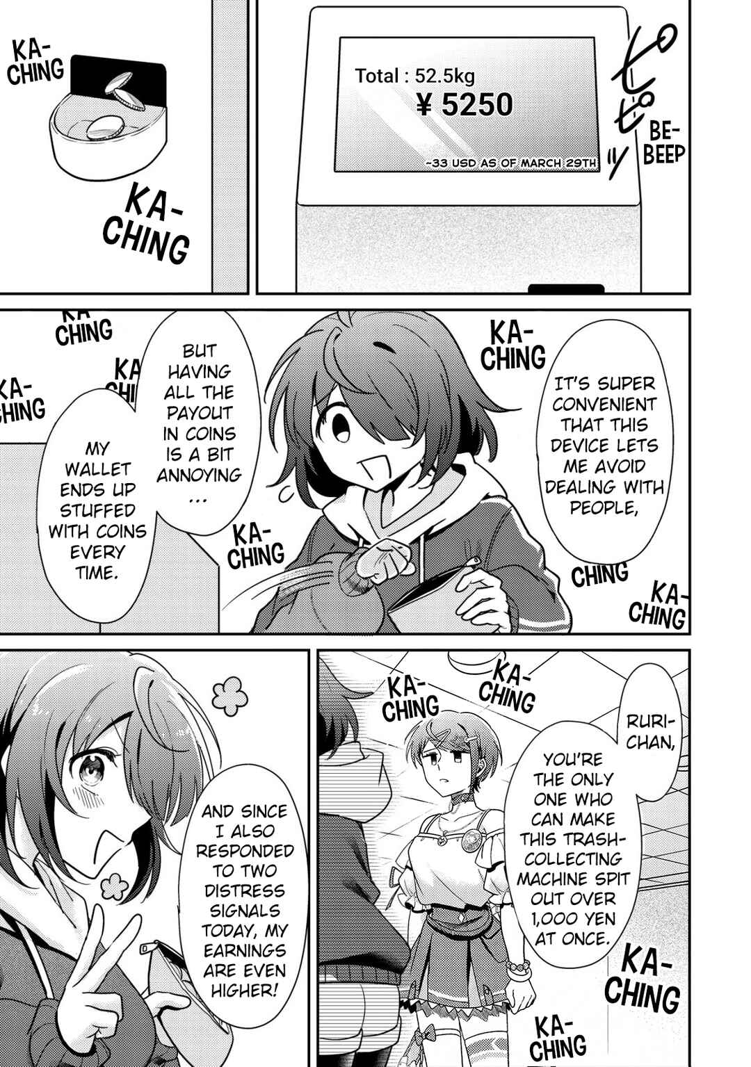 [Hihou] Komyuryoku 0 Otaku Shoujo, Dragon wo One Punch de Shizumete Yuumei Haishinsha wo Tasuketara Fuhon'i Buzz ga Tomaranai Chapter 6 - Page 14