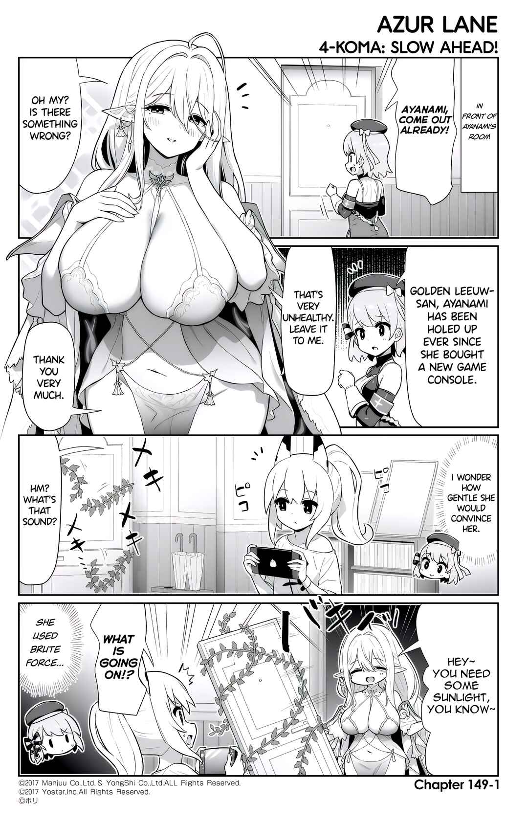 Azur Lane: Bisoku Zensin! Chapter 149 - Page 1