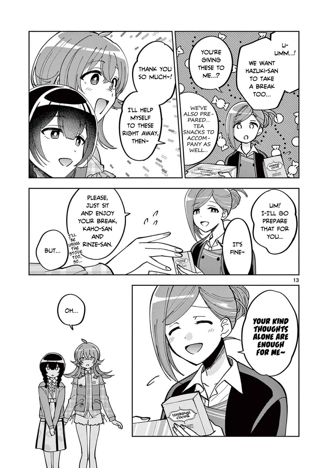 THE iDOLM@STER: Shiny Colors - Hazuki's Shinography Chapter 5.1 - Page 13