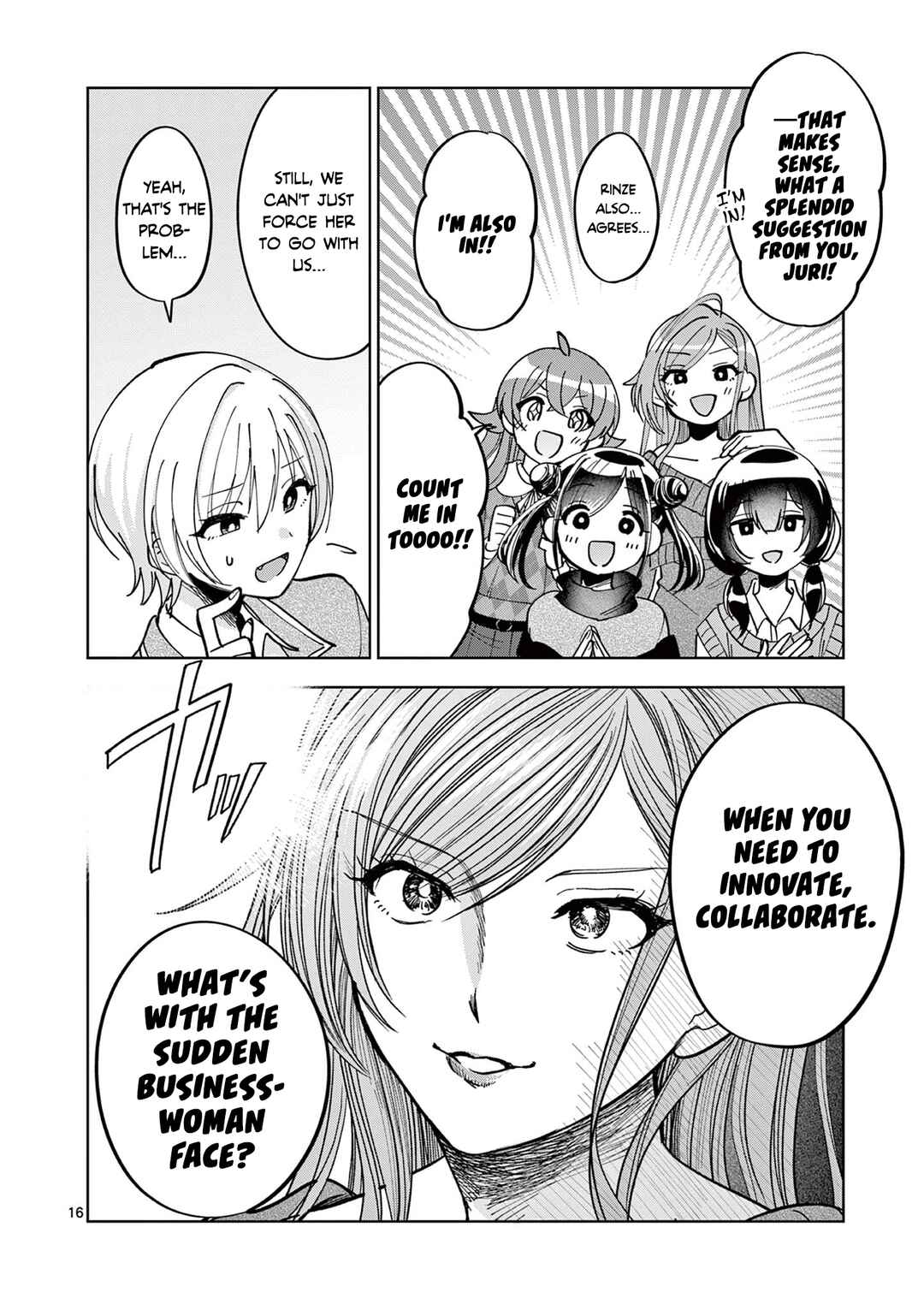 THE iDOLM@STER: Shiny Colors - Hazuki's Shinography Chapter 5.1 - Page 16