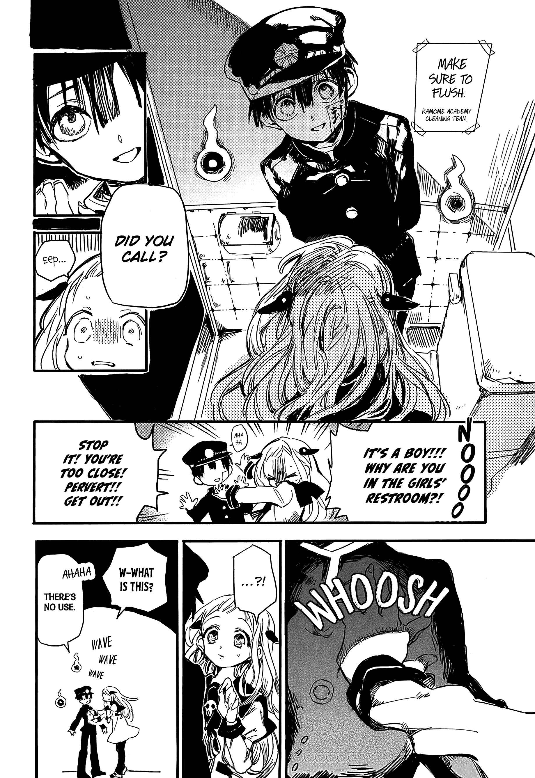 Jibaku Shounen: Hanako-kun Chapter 1 - Page 6