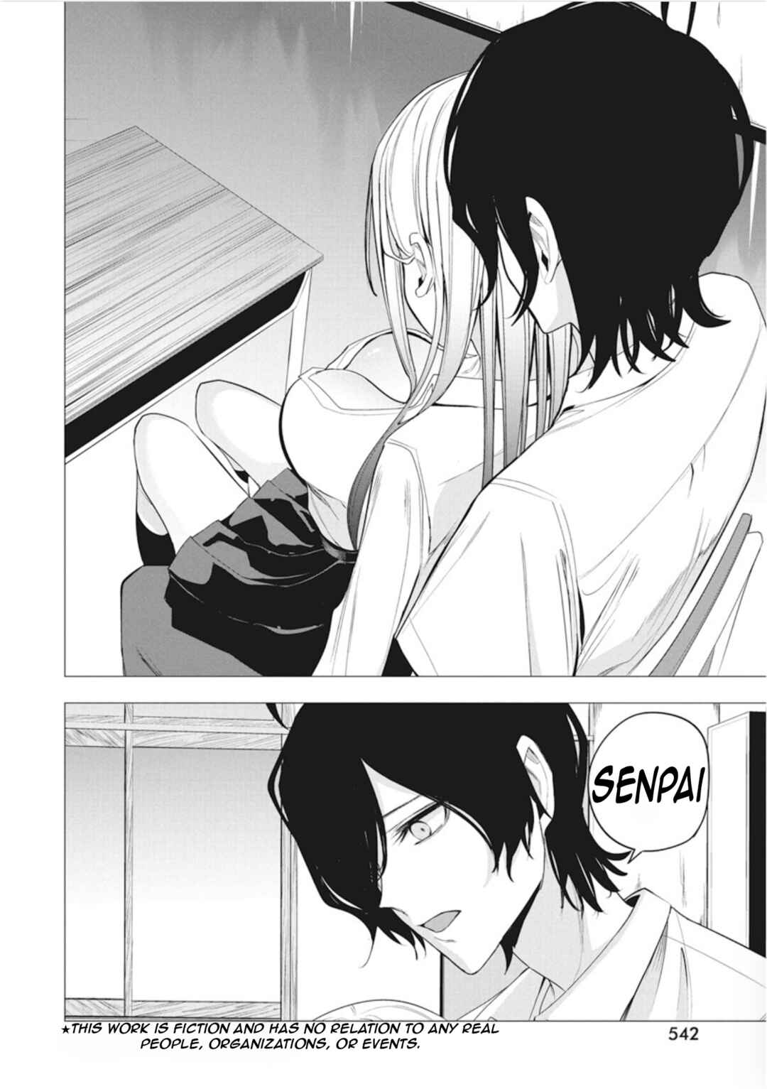 Mizuki-senpai no Koi Uranai Chapter 42 - Page 4