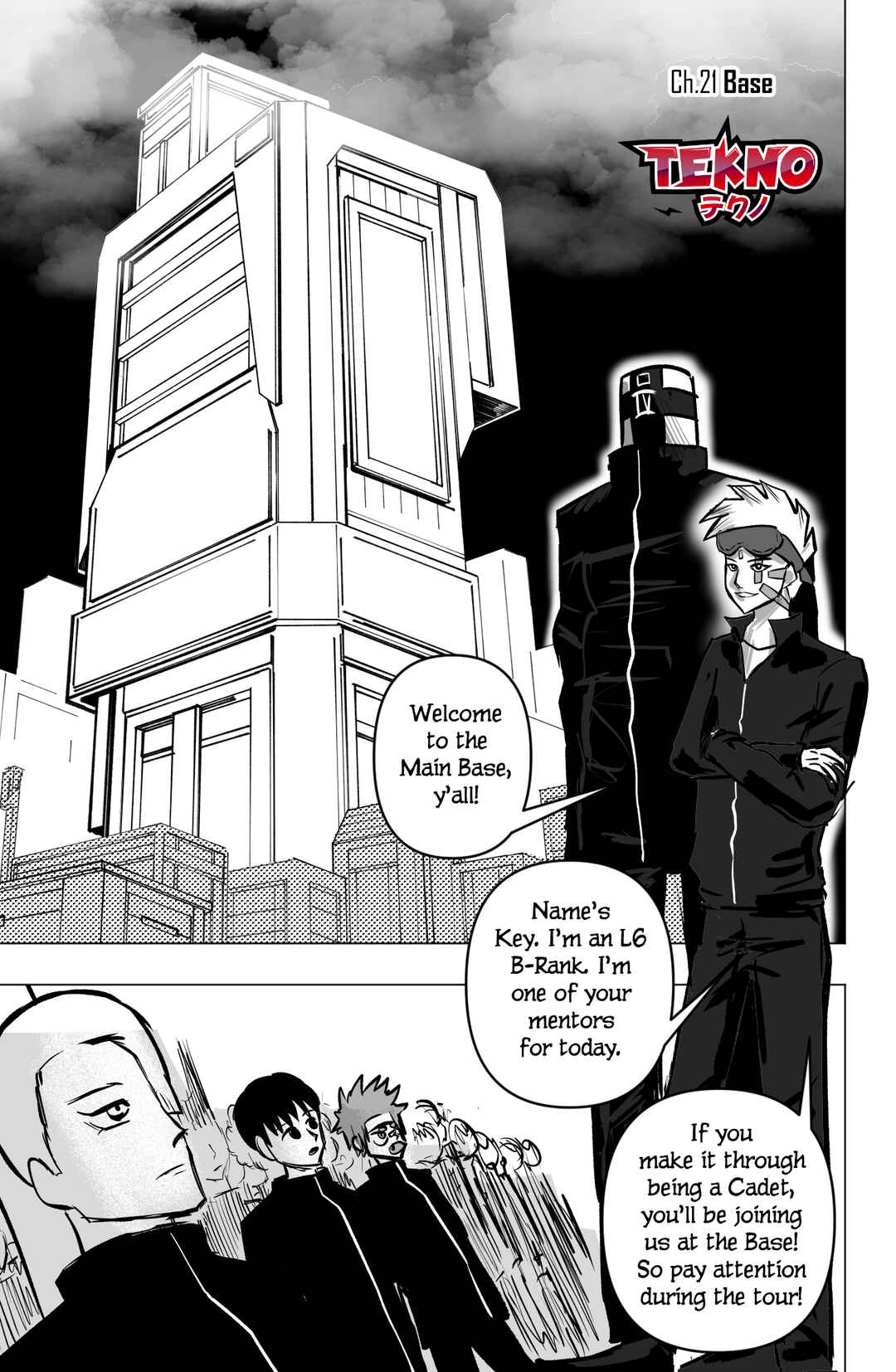 TEKNO: Sci-Fi Shonen Manga! Chapter 21 - Page 1