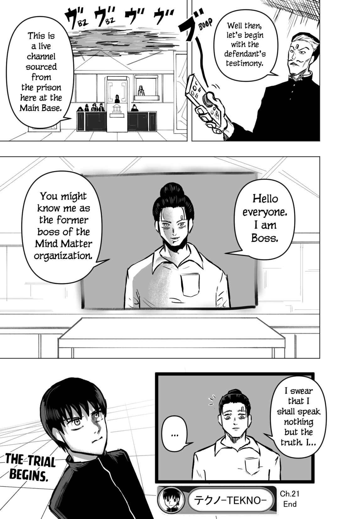 TEKNO: Sci-Fi Shonen Manga! Chapter 21 - Page 7