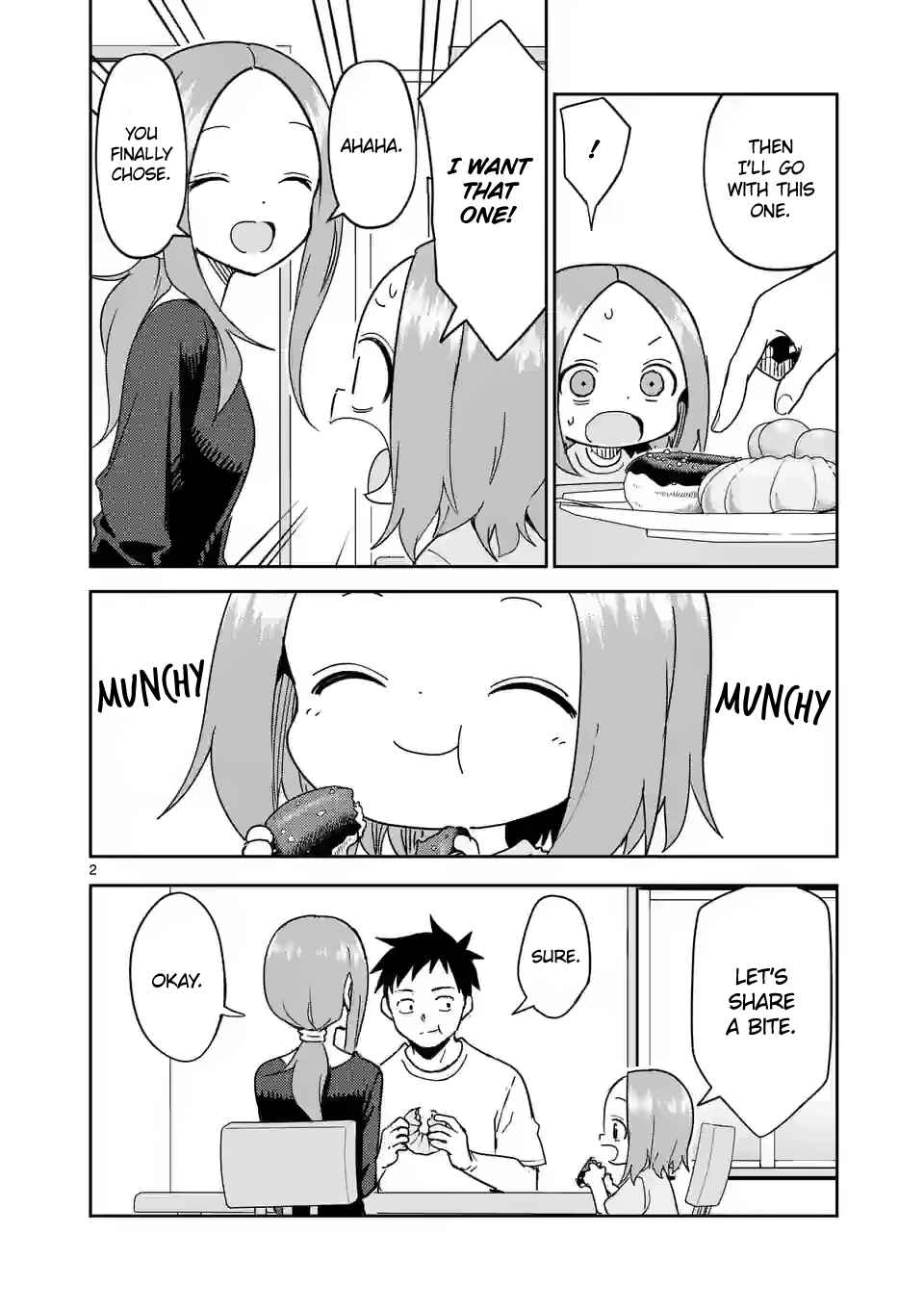 Karakai Jouzu no (Moto) Takagi-san Chapter 278 - Page 2