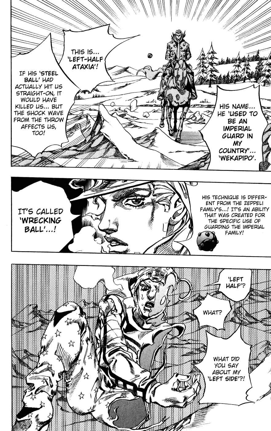 JoJo no Kimyou na Bouken: Part 7 - Steel Ball Run Chapter 52 - Page 18